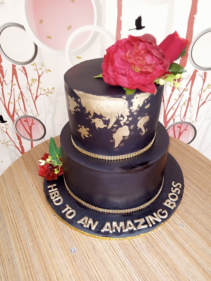 Black Beauty Boss Lady Cake - Doofies Cakes | Buy Cakes Online in Abuja ...