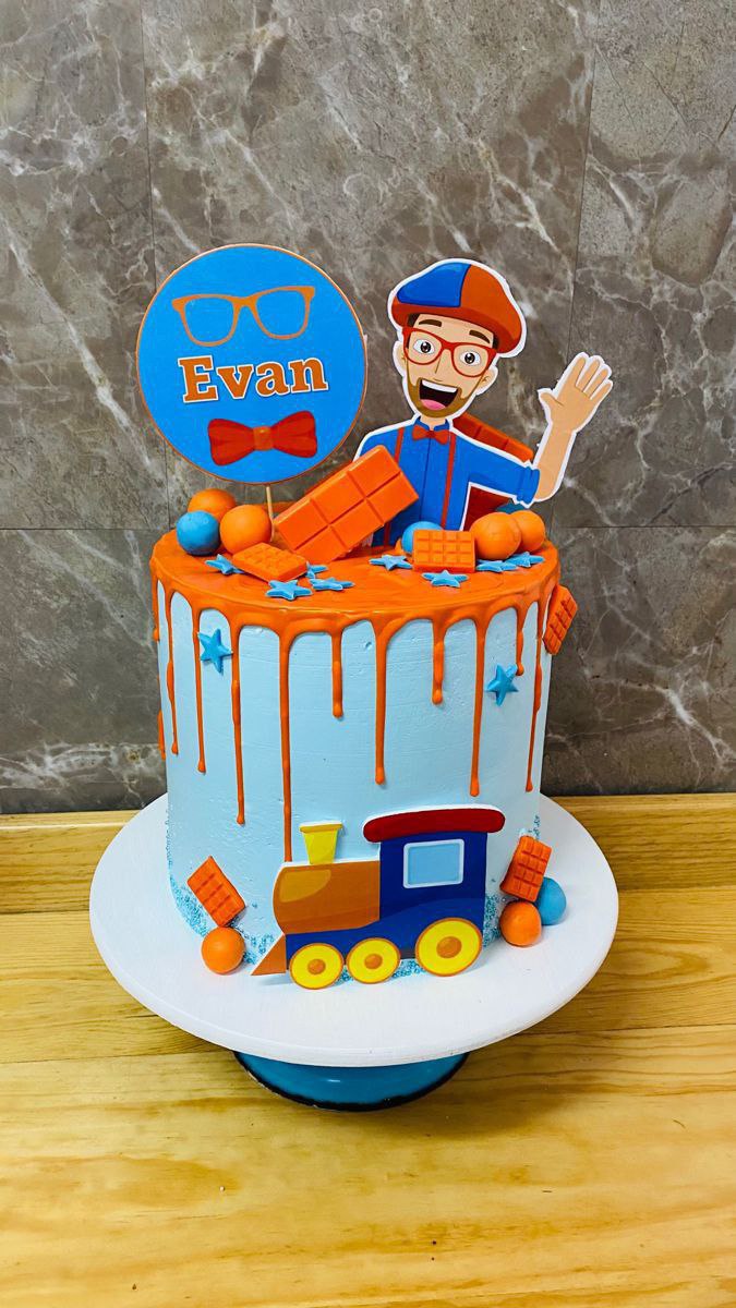 Blippi Bakes a Birthday Cake! Blippi Visits a Bakery | Educational Videos  For Kids - YouTube